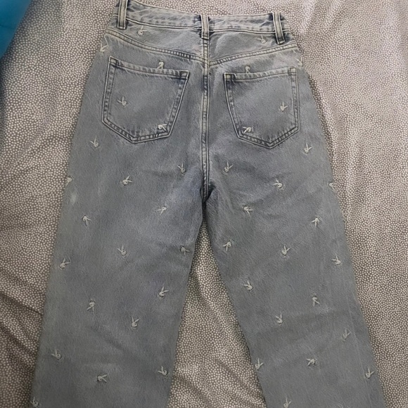 Light blue Pacsun playboy jeans size 25 (brand new) - Picture 3 of 5